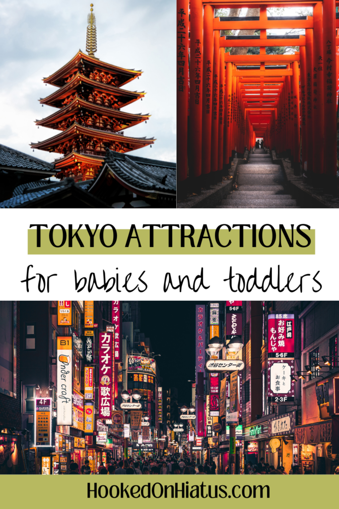 baby friendly attractions in Tokyo. things to do in Tokyo with toddlers. 