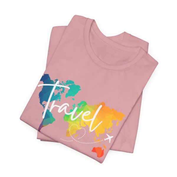 Colorful Map Travel Shirt - Image 9