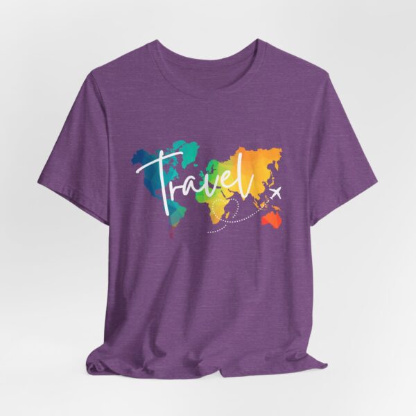 Colorful Map Travel Shirt