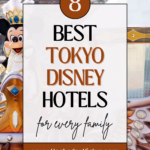 best Tokyo Disney hotels with kids. Mickey on a float in a parade at Tokyo Disney.