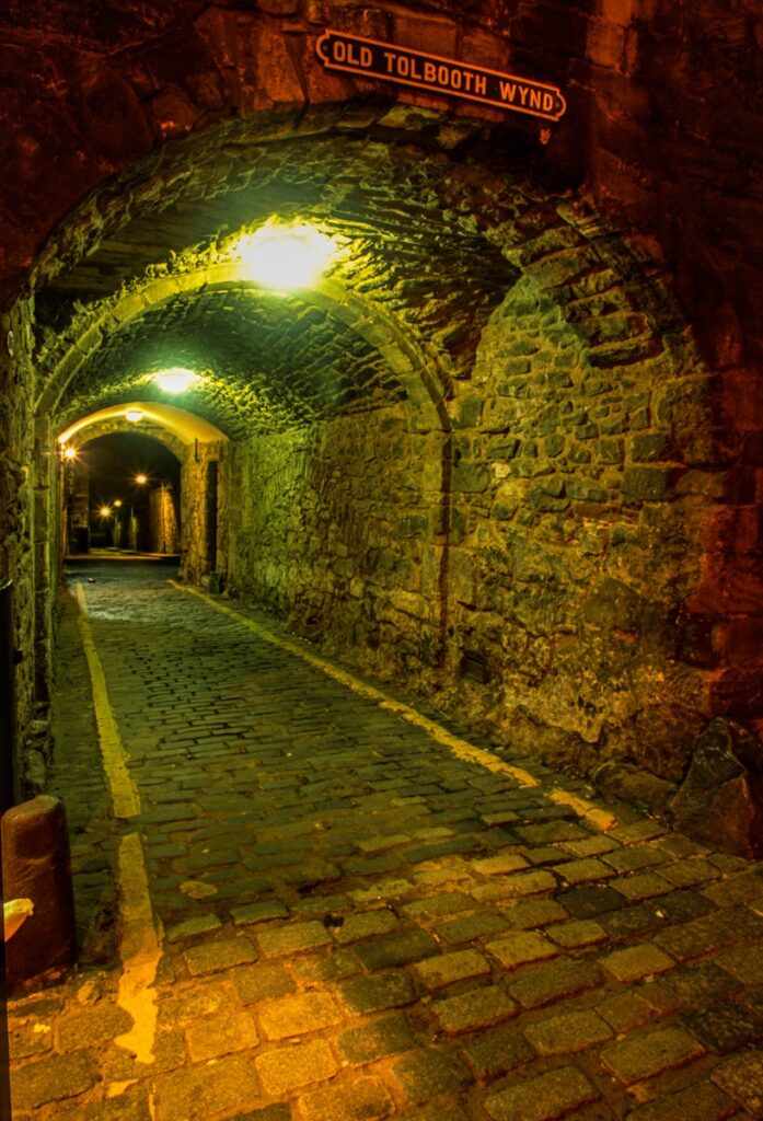 a tunnel with a light at the end of it