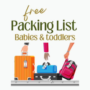 Baby & Toddler Printable Packing List