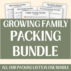 Growing Family Packing Bundle