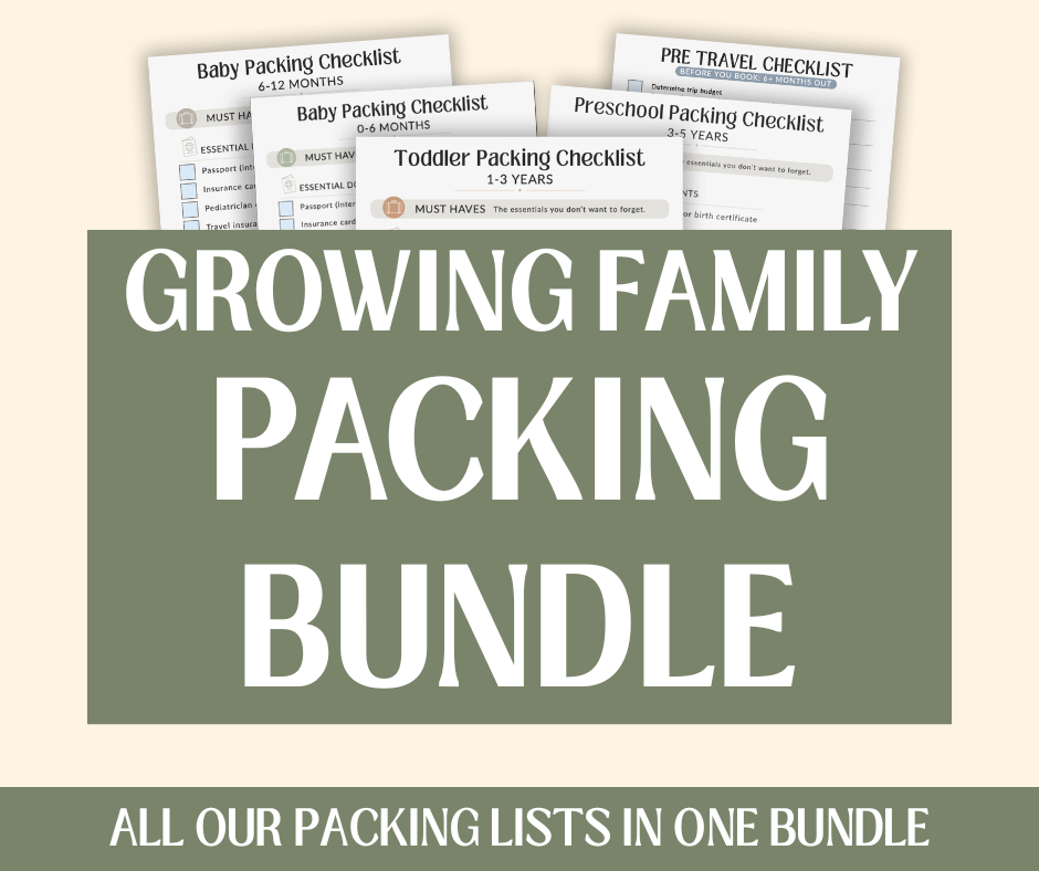 Growing Family Packing Bundle